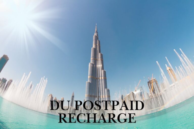 Du Postpaid Recharge