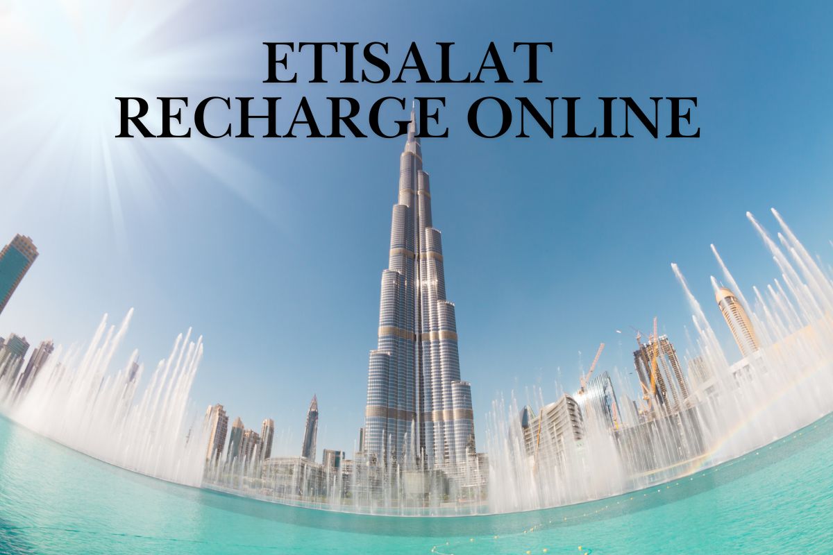 Etisalat Recharge Online