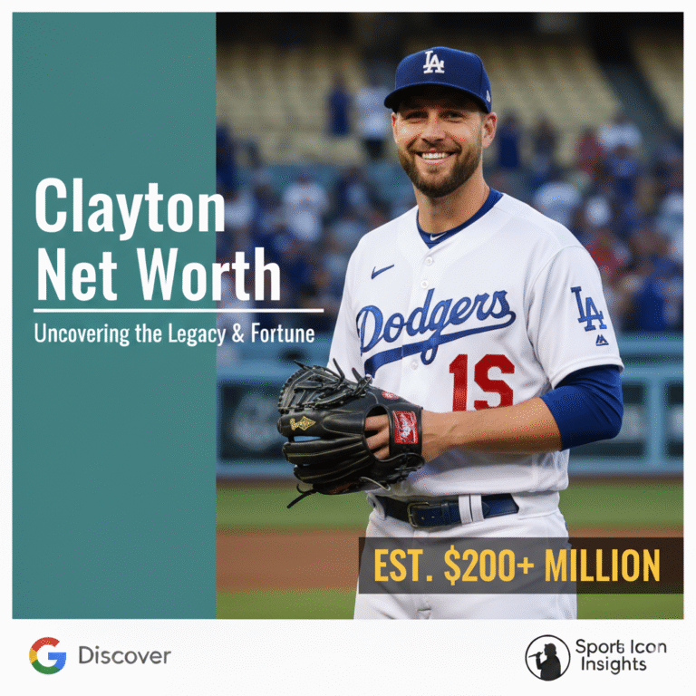 clayton kershaw net worth