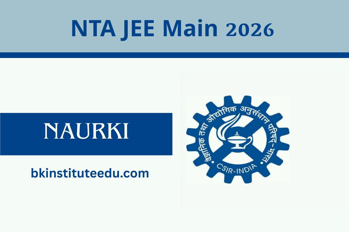 NTA JEE Main 2026